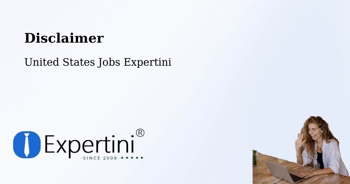 Disclaimer – Tehachapi - United States Jobs Expertini