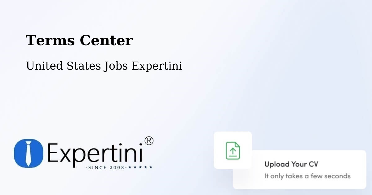 Terms of Service – Tehachapi - United States Jobs Expertini